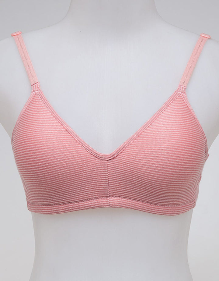 Nevada Non Push Up Regular Bra Rib Solid