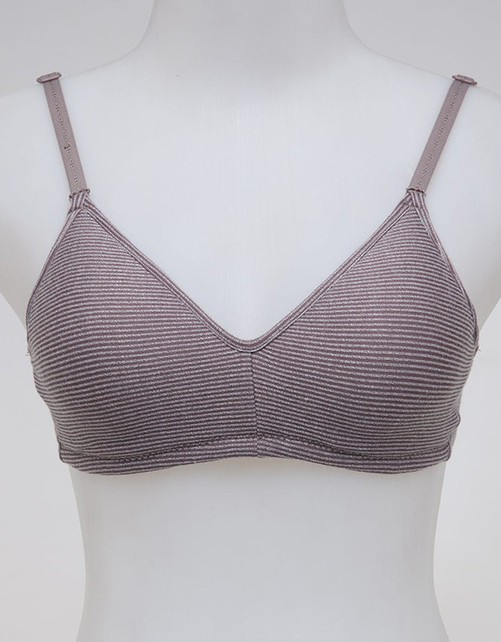 Nevada Non Push Up Regular Bra Rib Solid