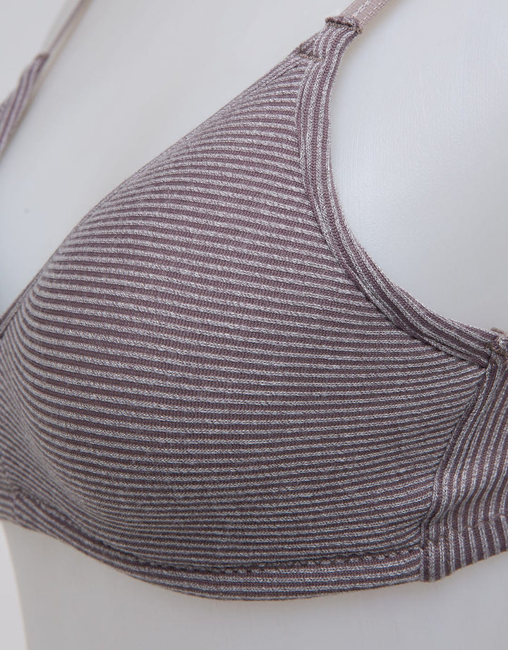 Nevada Non Push Up Regular Bra Rib Solid