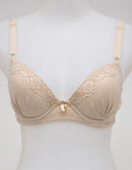 Nevada Non Push Up Regular Bra Wired Big Ribbon