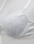 Nevada Non Push Up Regular Bra Wired Big Ribbon