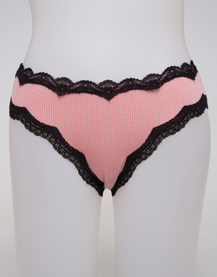 Nevada Solid Rib Color Women's Panties