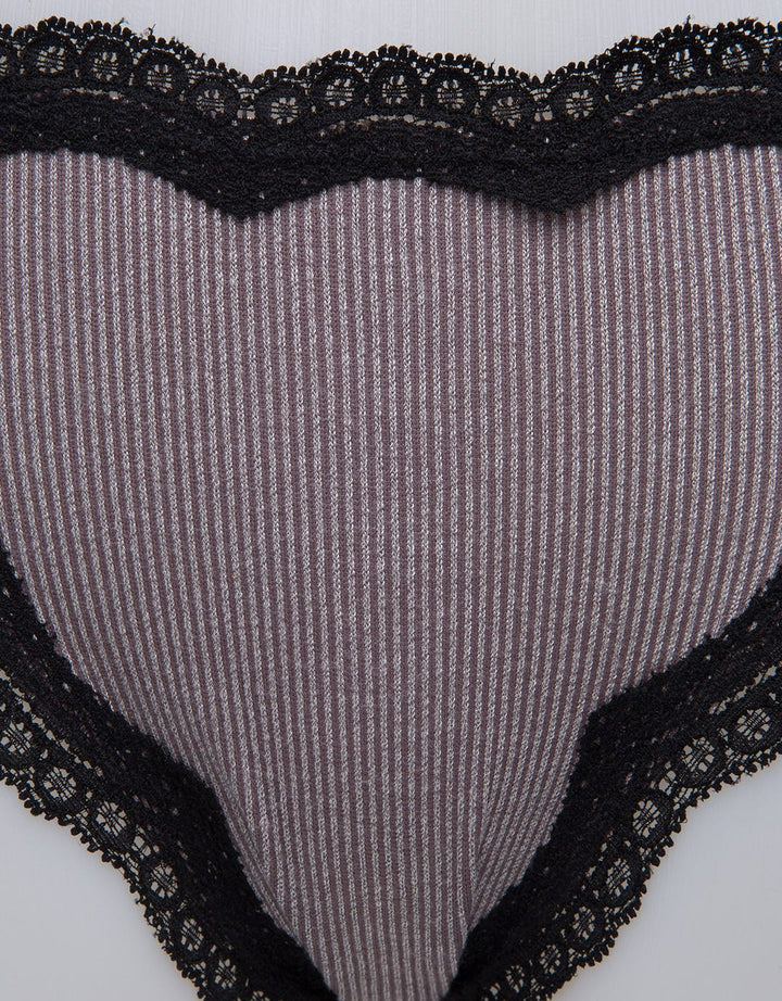 Nevada Solid Rib Color Women's Panties