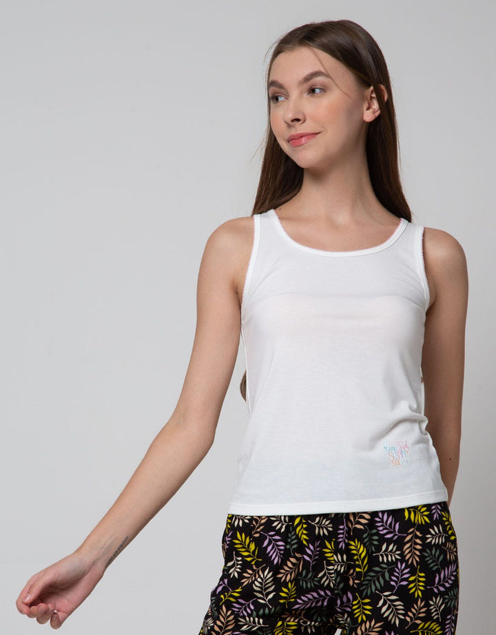 Nevada Singlet Casual Plain Wanita