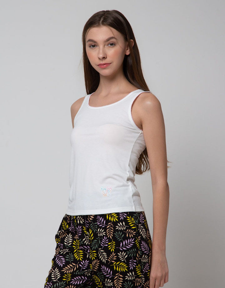 Nevada Singlet Casual Plain Wanita