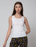 Nevada Singlet Casual Plain Wanita