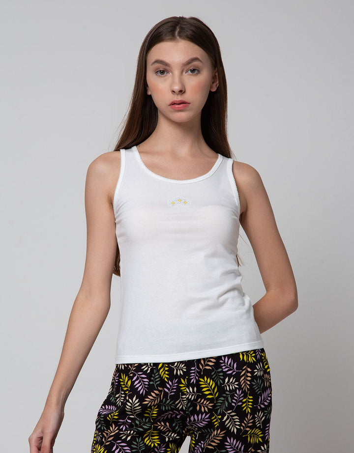 Nevada Singlet Casual Plain Wanita
