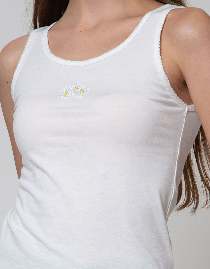 Nevada Singlet Casual Plain Wanita