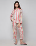 Nevada Long Sleeve Pajama Pants Stripe Move