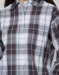 Nevada Long Sleeve Shirt Top Regular Checked
