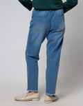 Nevada Straight Frayed Celana Denim Wanita