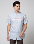 Details Bust Line Short Koko Shirt for Men