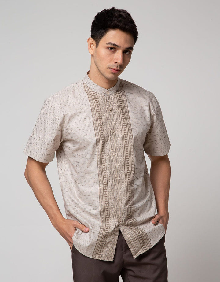 Details Short Sleeve Koko Print D15 Pintu
