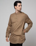 Details Long Sleeve Koko Gamis Rayon Twill Chain Stitch