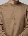Details Long Sleeve Koko Gamis Rayon Twill Chain Stitch