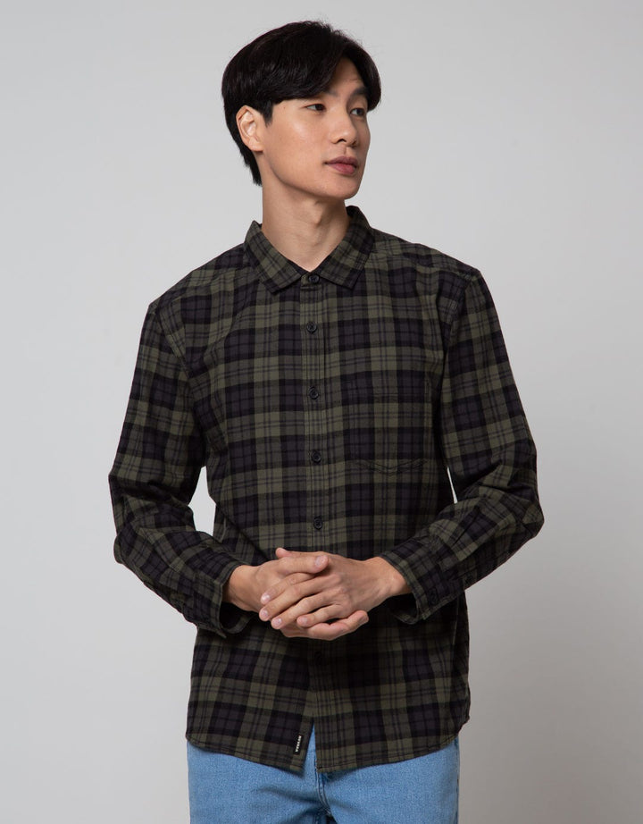 LS SHIRT CHECKED FLA