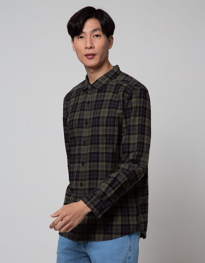 LS SHIRT CHECKED FLA