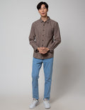 Nevada Long Sleeve Shirt Checked Flannel Kmls035