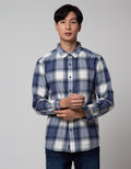 Nevada Long Sleeve Shirt Checked Flannel Thirty Seven