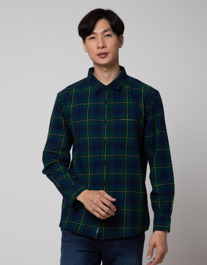 Nevada Long Sleeve Shirt Checked Flannel Thirty Nine
