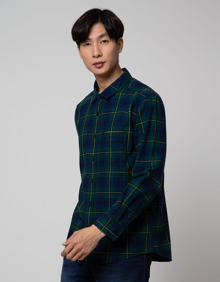 Nevada Long Sleeve Shirt Checked Flannel Thirty Nine