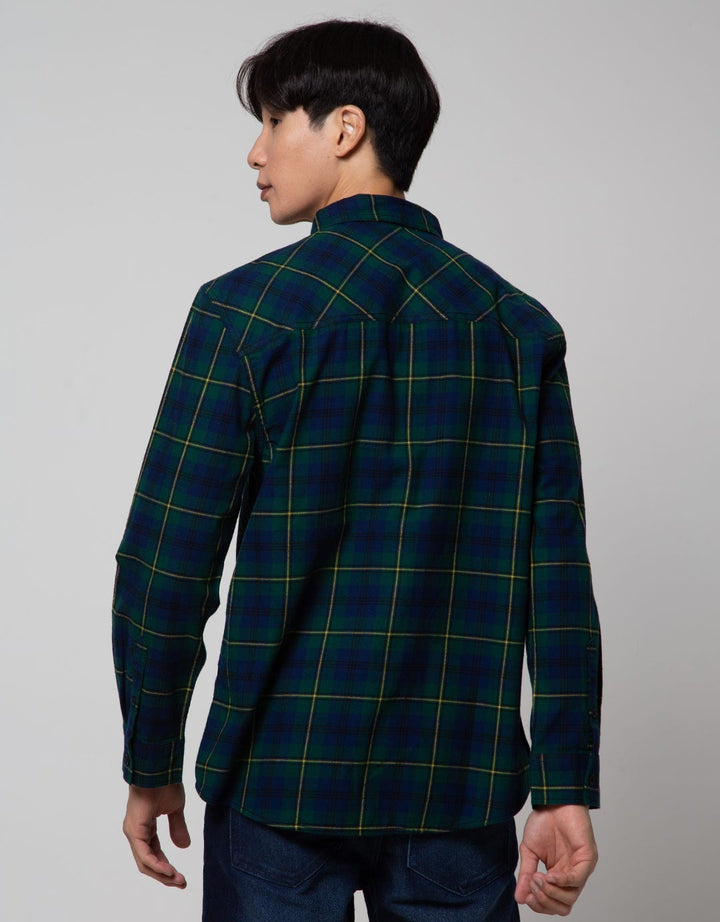 Nevada Long Sleeve Shirt Checked Flannel Thirty Nine