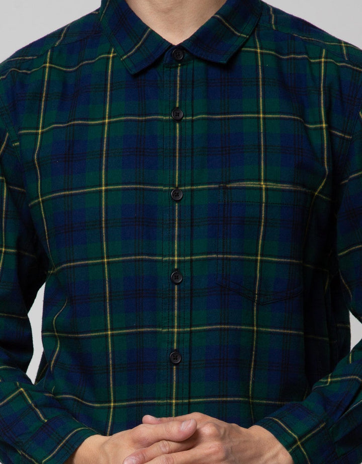 Nevada Long Sleeve Shirt Checked Flannel Thirty Nine