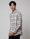 Nevada Long Sleeve Shirt Checked Flannel Kmls040