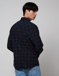 Nevada Long Sleeve Shirt Checked Flannel Kmls041