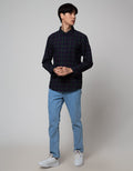 Nevada Long Sleeve Shirt Checked Flannel Kmls041