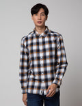 Nevada Long Sleeve Shirt Checked Flannel Forty Two
