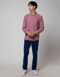 Nevada Long Sleeve Shirt Checked Flannel Forty Three