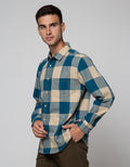 Nevada Long Sleeve Checked Flannel Shirt