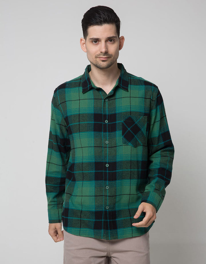 Nevada Long Sleeve Shirt Checked Pocket