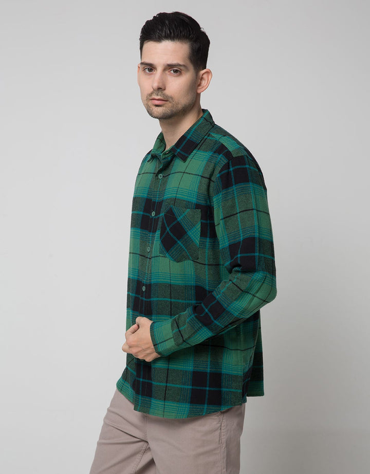 Nevada Long Sleeve Shirt Checked Pocket