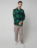 Nevada Long Sleeve Shirt Checked Pocket