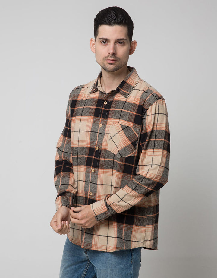 Nevada Long Sleeve Shirt Checked Casual