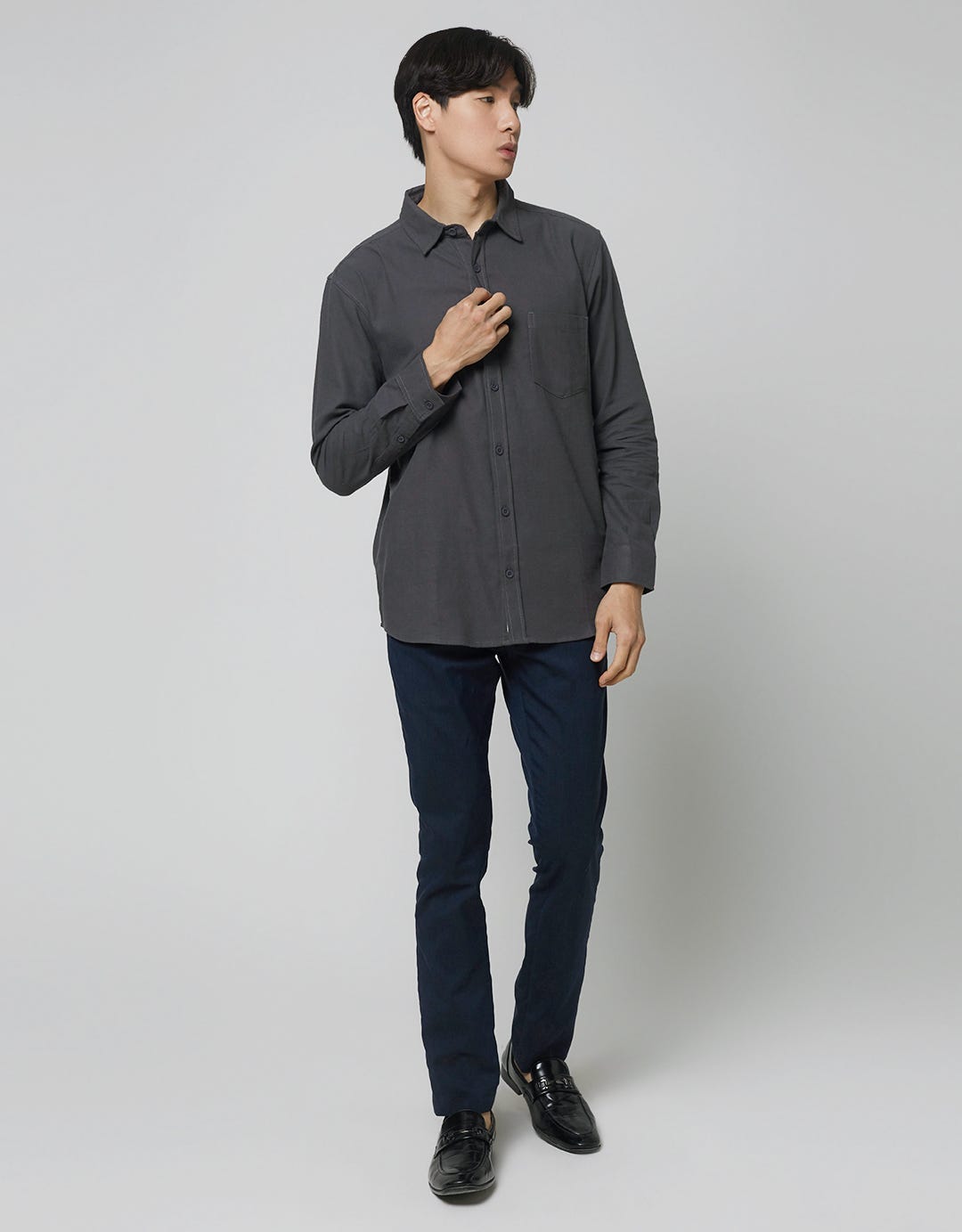 Nevada Long Seeve Shirt Plain