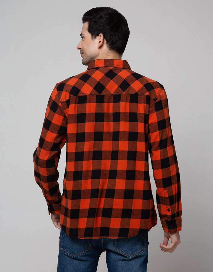 Nevada Long Sleeve Checked Shirt
