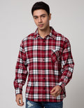 Nevada Long Sleeve Shirt Checked Flannel