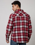 Nevada Long Sleeve Shirt Checked Flannel