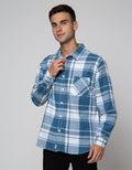 Nevada Long Sleeve Shirt Checked Flannel