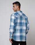 Nevada Long Sleeve Shirt Checked Flannel