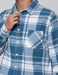 Nevada Long Sleeve Shirt Checked Flannel