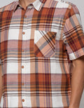 Nevada Short Sleeve Shirt Stripe Flannel