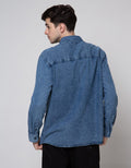 Nevada Washing Denim Men's Shirt