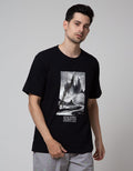 T Zone Short Sleeve T-Shirt Fotoprint Highest Peak