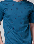 T Zone Short Sleeve T-Shirt Fullprint Theme Pop Punk