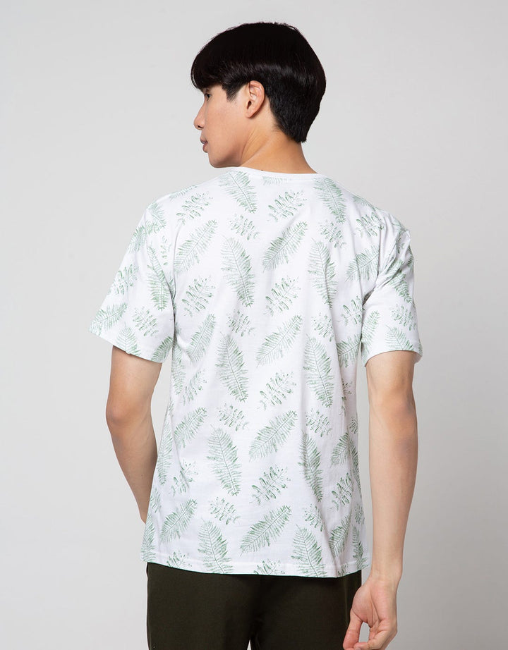 T Zone Good Day Print Kaos Pria