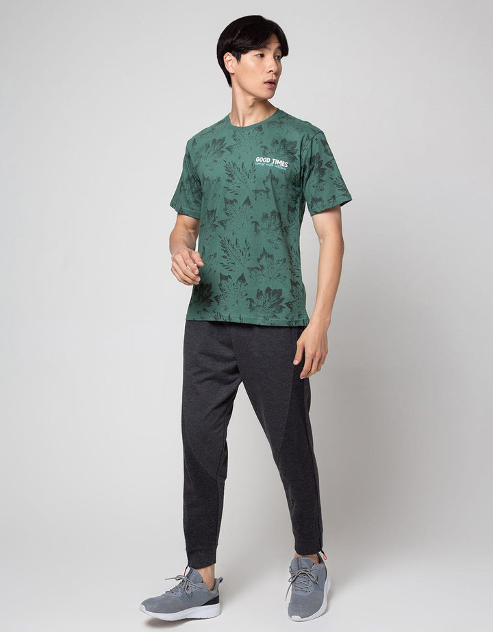 T Zone Good Times Print Kaos Pria